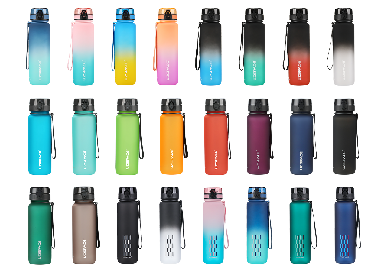 炫彩渐变塑料水杯