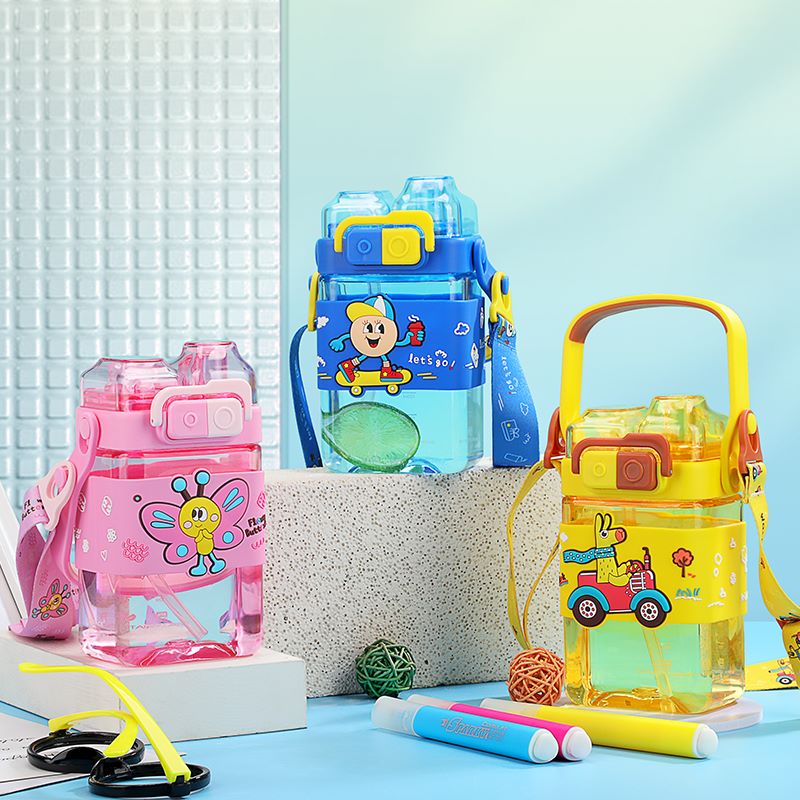 儿童方形双饮杯